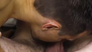 Twink Kyle provokes naughty Boris into a rough barefuck
