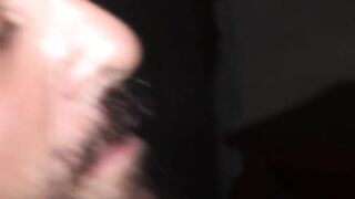 Attractive and young dude gets fucked hard on his back in the bed