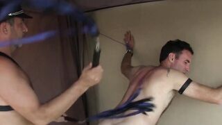 CodyVictorXXX.com - Hairy deviant got his ass toyed and barebacked on sex swing rough