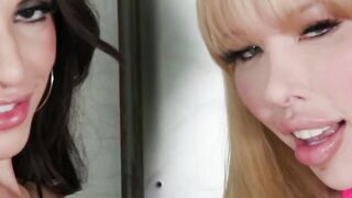 Bodacious TS Brittney Kade analed sexy Hime Marie
