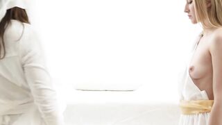 GirlMormons.com - Stainless Mormon muff divers' big dildo fun