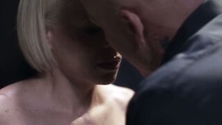 Helena Locke's bald drilling with Derrick Pierce's constant thrusting