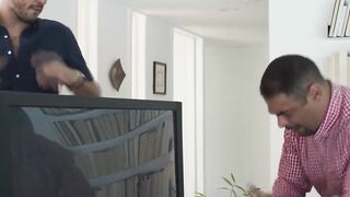 Spoiled TS stepdaughter fucked by the handyman