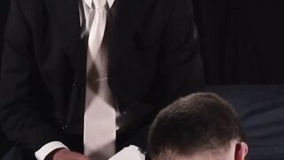 President Oaks pounds his big cock into sexy Cole Blue's eager ass hole