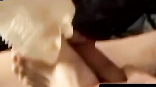 ToesXXX.com - Skinny amateur's big dick stroke and foot play