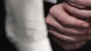 Marcus Rivers's ass ramming by hairy daddy Legrand Wolf's massive cock