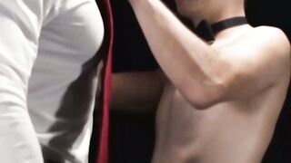 Dallas Steele's long dick slides into twink Marcus Rivers's sweaty ass hole