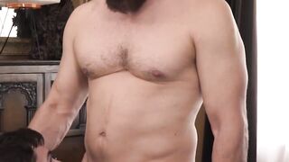 Jay James's thick cock sucking and anal fucking with Max Sargent