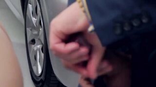 PlayingMen.com - Classy men fuck outside during snow season with deep and hard stroke