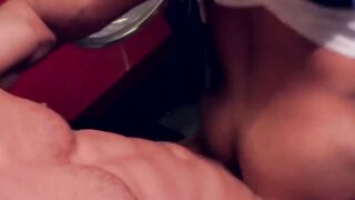 PlayingMen.com - Two men in suits have intense sex in the toilet at work with passion
