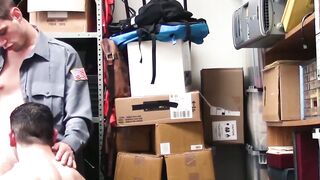 BoyPunish.com - Inked crook's hot doggy style action with a big fat booty and a hung