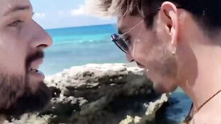 LecheLatinos.com - Ken and Rob Silva's mutual cock sucking until orgasm