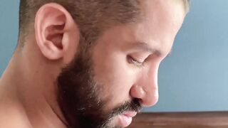 LecheLatinos.com - Topping Rob Campos for a deep hole drilling session