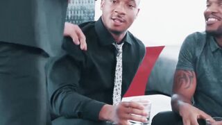 MaleNoir.com - Beau Reed and two friends take their bond to threesome level