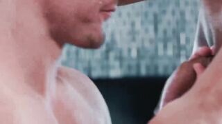 MaleNoir.com - Beau Reed and two friends take their bond to threesome level