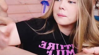 Horny Babe Goes Down on Her Man with a Hot Blowjob