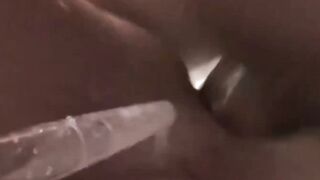 Stuffing the house bottoms hole with massive hard cocks
