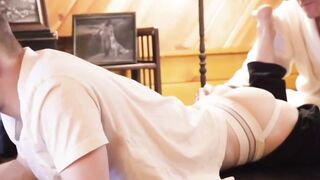 IncestGay.com - Slutty twink deepthroats and gets barebacked by stepdad