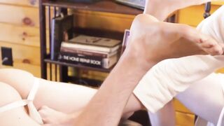 IncestGay.com - Slutty twink deepthroats and gets barebacked by stepdad