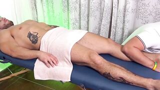 MaleFeetXXX.com - Handsome Vinni relaxes with a naked foot worship session by a lustf