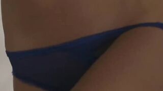 FemJoyXXX.com - Demi Fray's kitchen self tease and body exploration