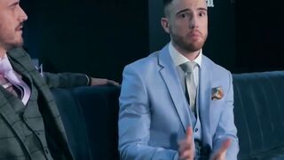 Bearded businessmen Franky Fox and Jp Dubois hard bareback Hoe 2