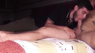 SayUncleNetwork.com - POV doggystyle bareback pounding for tattooed jock