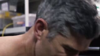 SayUncleNetwork.com - Daddy's workshop becomes a raw fucking playground for stepson's