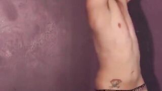 BondageBadBoy.com - Hardcore flogging and hot wax torment with young gay in sweaty bo