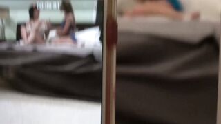 Stepbro fucks his stepsis Tara Ashley and her friend Aaliyah Hadid