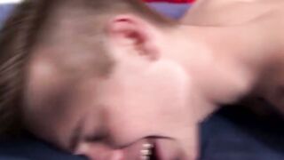 MilitaryHunk.com - Scott V and Billie Starz doggystyle barebacking after duty hours