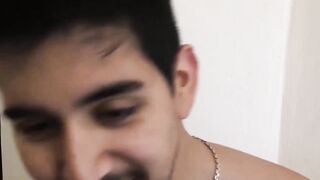 SayUncleNetwork.com - Gay for pay Latino's bareback session with a POV blowjob
