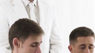 SayUncleNetwork.com - Shy Mormon twinks bareback pounding with their gay teacher