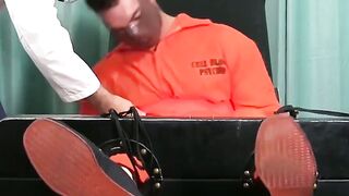 MaleFeetXXX.com - Hunk's man-eater cosplay leads to tickling submission