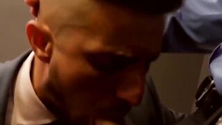 PlayingMen.com - Businessmen fuck inside of their office during work hours with deep