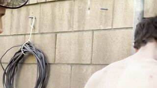 FamilyPornSite.com - Hillbilly's raw dick in delinquent stepson's ass