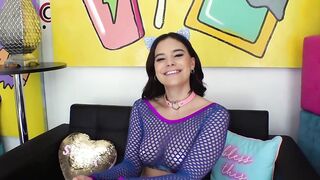 TRUE ANAL Big booty Violet Starr's anal cumback