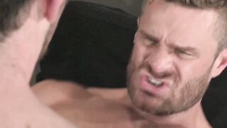 FalconsXXX.com - Muscular gays Landon Conrad and Andrew Stark in a mutual raw anal fu