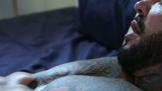 Slutty Derek Kage has his asshole raw destroyed by Danny Starr