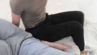 Eric Charming deepthroats Vincent O Reilly before getting fucked