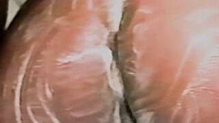 Lean retro stud Rick Pantera have a sex session with me inside the shower
