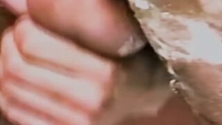 Lean retro stud Rick Pantera have a sex session with me inside the shower