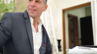 21Innocent.com - Blonde Cherry Kiss's blissful moans with boss Toby's massive cock