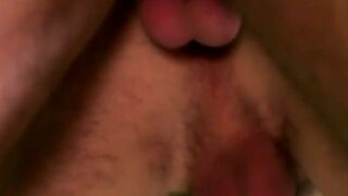 Young men perform oral on each other before rough banging