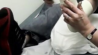 ToesXXX.com - Amateur twink's foot show and self-pleasure session
