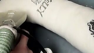 ToesXXX.com - Amateur twink's foot show and self-pleasure session