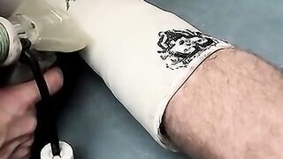 ToesXXX.com - Amateur twink's foot show and self-pleasure session