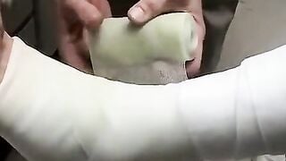 ToesXXX.com - Amateur twink's foot show and self-pleasure session