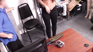 Submissive MILF Jaimie Vine wanted to be caught stealing so she could be dominated ro