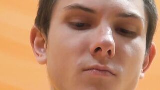 ForeskinFever.com - Eryk strokes his big foreskin covered dick with intense pleasure